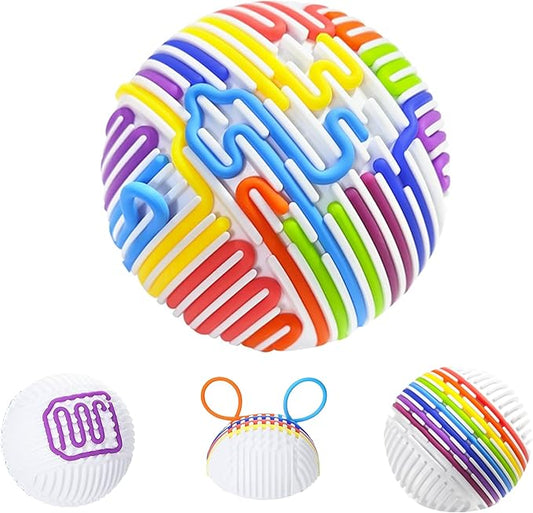 Sensory Activity Board Ball, DIY Innovation Silicone Toy for Kids, Ages 3+ Years, Good Gifts for Birthday New Year Chiristmas Festival, Parent-Child Relationship Building, Ideals Practice