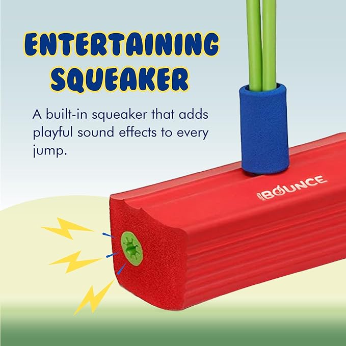 New Bounce Pogo Stick for Toddlers - Foam Jumper for Age 3,4,5,6,7,8 - Outdoor Jumping Toys - Birthday Gift for Toddler Girls and Boys