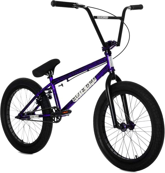 Elite BMX Bicycle 18", 20" & 26" Model Freestyle Bike - 3 Piece Crank
