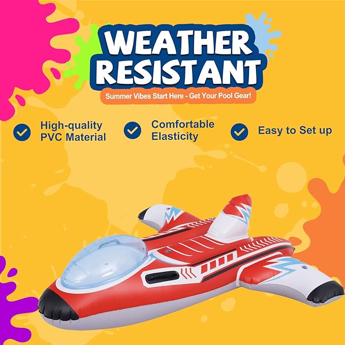 DIMAR GARDEN Inflatable Kids Pool Float, Child Pool Raft Toy