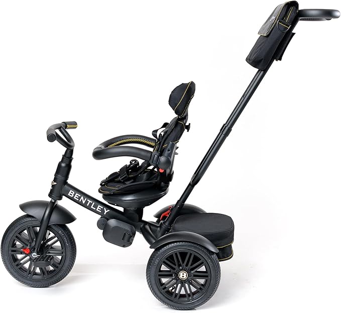 Bentley Kids Trike 6-in1, 100 Year Edition Toddler Bike, Officially Licensed and Designed by Bentley Motors UK; Baby to Big Kid Tricycle is a Compelling Statement of Performance & Luxury (10m-5y+)