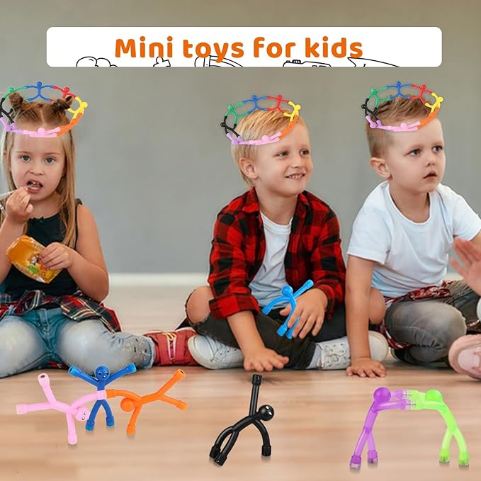 Magnetic Toys,Colourful Travel Toys,Magnet Men,Magnetic People,Fridge Magnets,Magnets for Young People,Whiteboard,Easter,Refrigerator,Office - 20Pack