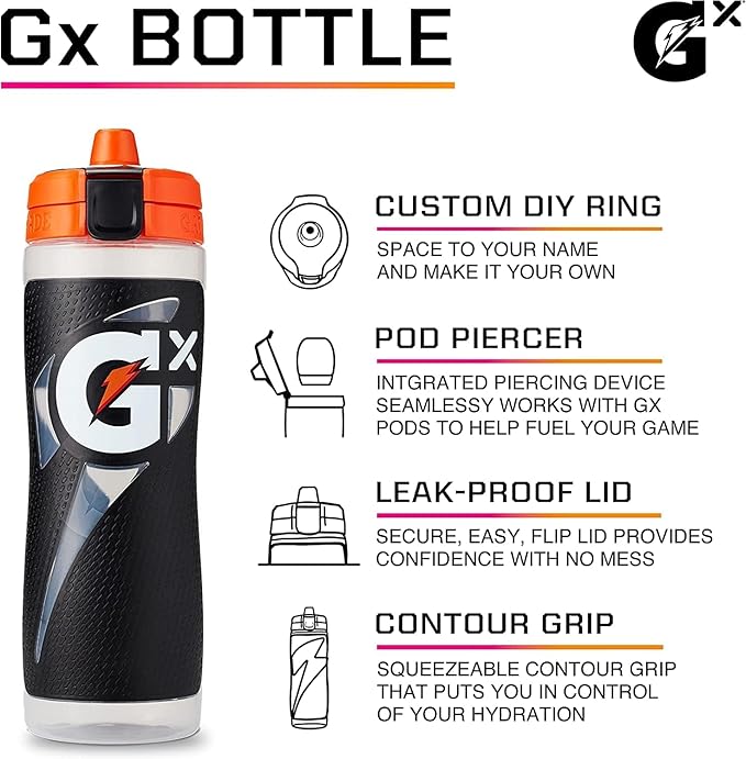 Gatorade Gx Kit, Marble Neon, 30 Oz
