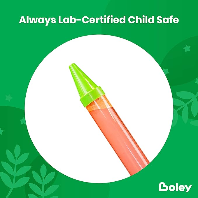 Boley Crayon Water Blasters - 16 Pack 23" Super Soaker Water Guns for Kids & Adults - Big Pool Party Game Set, Colorful Squirt Guns, Outdoor Fun, Summer Toys for Beach, Backyard, BBQ, and More