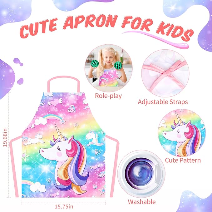 Kids Play Kitchen Accessories Set, Pretend Kids Pots and Pans Playset Toddler Cooking Set Play Kitchen Toys with Fake Play Food Dishes Utensils for Girls Boys Ages 1 2 3 4 5 6 7 8, Pink