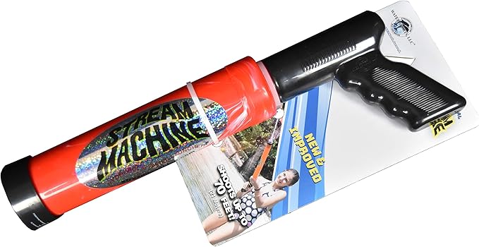 Stream Machine Water Gun Launcher - Single Barrel Water Blaster - Squirt Gun for Outdoor Games - Swimming Pool Toys (Colors Vary)