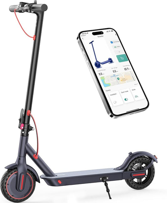 10/8.5" E Scooter for Adults 19-22 MPH Sport Escooter 350W/500W Motor, Electric Scooter 15-22 Miles Range, Bearing 265 LBS/APP Control,with Seat Parent ASIN: B0FHB4G2WQ