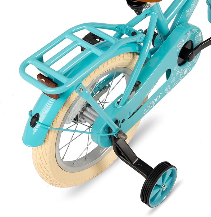 JOYSTAR Girls Bike for 2-12 Years Old Toddlers and Kids, 12" 14" 16" 18“ Retro Style Kids Bike with Training Wheels, 20 Inch Children Bicycle with Kickstand