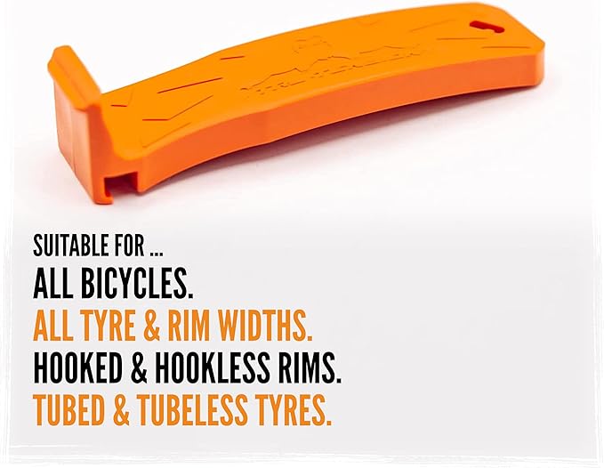 Tru-Tension | Tyre Monkey | Compact Tire Lever | Bicycle Tools & Accessories | Suitable for All Bikes &Tires Types