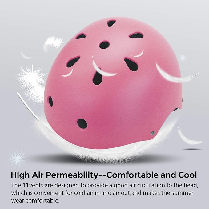 Glaf Toddler Helmet for 2-8 Years Kids Bike Helmets Baby Girls Boys Multi-Sport Adjustable Skateboard Bicycle Helmet Lightweight 3 Sizes for Toddler to Youth 8-14