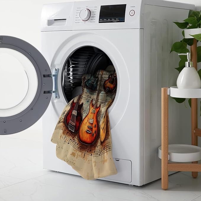 Guitar Blanket, Guitar Throw Blanket, Music Gifts Blankets Stuff Fleece Flannel Plush for Girls Women Men Boys Lovers Adults Soft Bedding Gift for Sofa Bed Office Home Decor 50"x40"