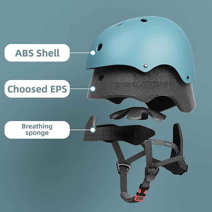 Glaf Toddler Helmet for 2-8 Years Kids Bike Helmets Baby Girls Boys Multi-Sport Adjustable Skateboard Bicycle Helmet Lightweight 3 Sizes for Toddler to Youth 8-14