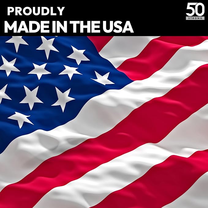 50 Strong Bike Tire Levers – Set of 4 Ultra-Strong Tire Spoons with Easy-Grip Interlocking Design – Made in USA – Essential Bicycle Repair Tool Brand