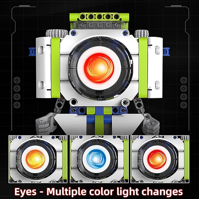 STEM Robot Building Kit Toys for Kids Ages 8-12,2025 New 5 In1 STEM Toys Robotics Set for Boys Girls,337 Pcs Blocks App & Remote Control Robot Building Set, Science Kit for Kids 8-12