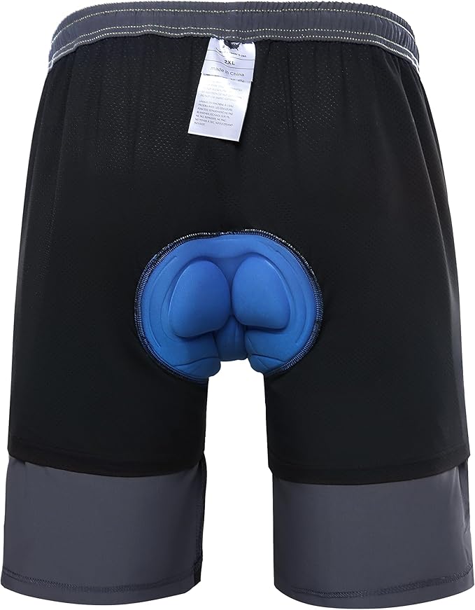 Men's Mountain Bike Shorts 3D Padded Bicycle Biking Shorts Quick Dry Lightweight MTB Cycling Shorts