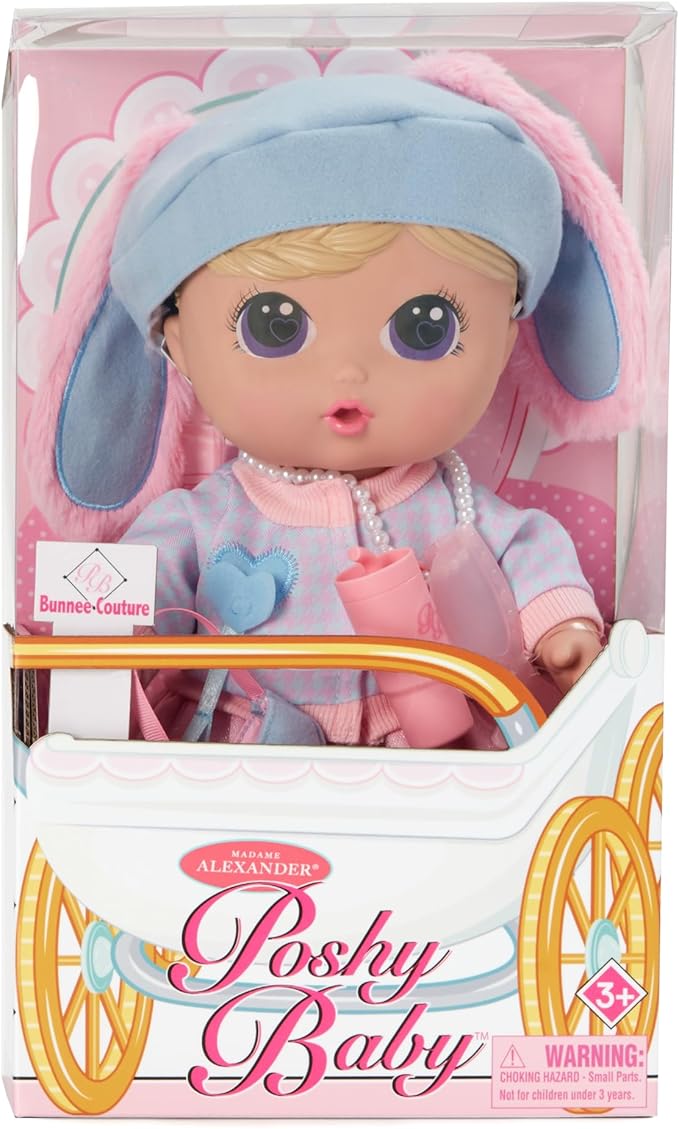Madame Alexander 12-inch Poshy Baby™ Fashion Doll, Bunnee Couture
