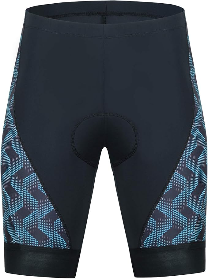 beroy Men's Comfortable Bicycle Cycling Pants, 3D Padded Bike Shorts