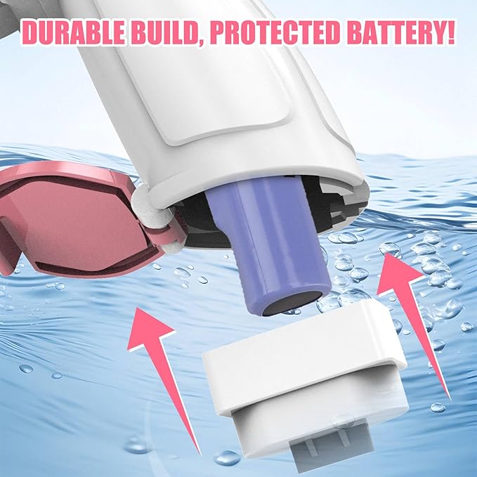 JONEG Electric Water Blaster for Kids Adults - Automatic, Extended-Range, Universal Inlet, Summer Outdoor Beach Swimming Pool Party Toys, Gift for Kids Age 8 9 10 11 12 Years Old Boys