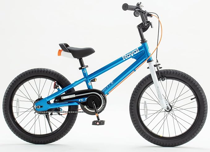 RoyalBaby Kids Bike EZ Balance to Pedal Dual Handbrake Toddlers Boys Girls Bicycle 12-20 Inch for Age 3-10 Years