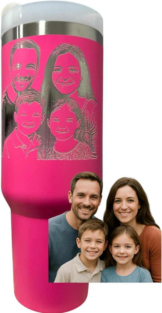 Stainless steel bottle 40oz water bottle Western tumbler Workout water bottle Gift for her New tumbler (Photo 2.0)