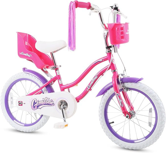 Chipmunk Kids Bike Toddlers 12 14 16 18 Inch Wheel Bicycle Beginners Boys Girls Ages 3-11 Years, Multiple Color Options