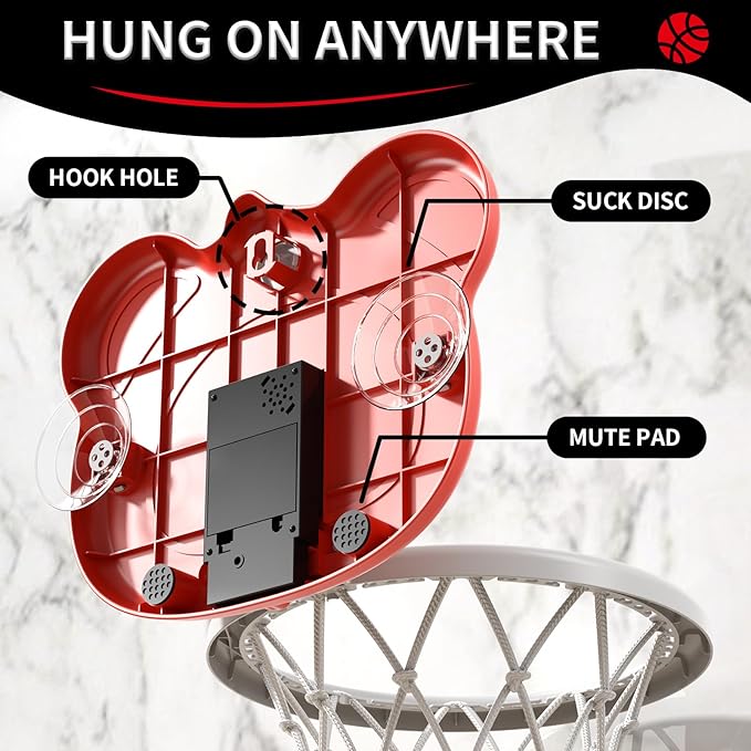 Toddler Basketball Hoop Indoor Toys Gifts for 3 4 5 Year Old Boys Kids, Indoor Mini Scoring Basketball Hoop for Toddler Kids Boys Ages 3-5 4-6, Ideal 3 4 5 6 Year Old Boys Birthday Gifts