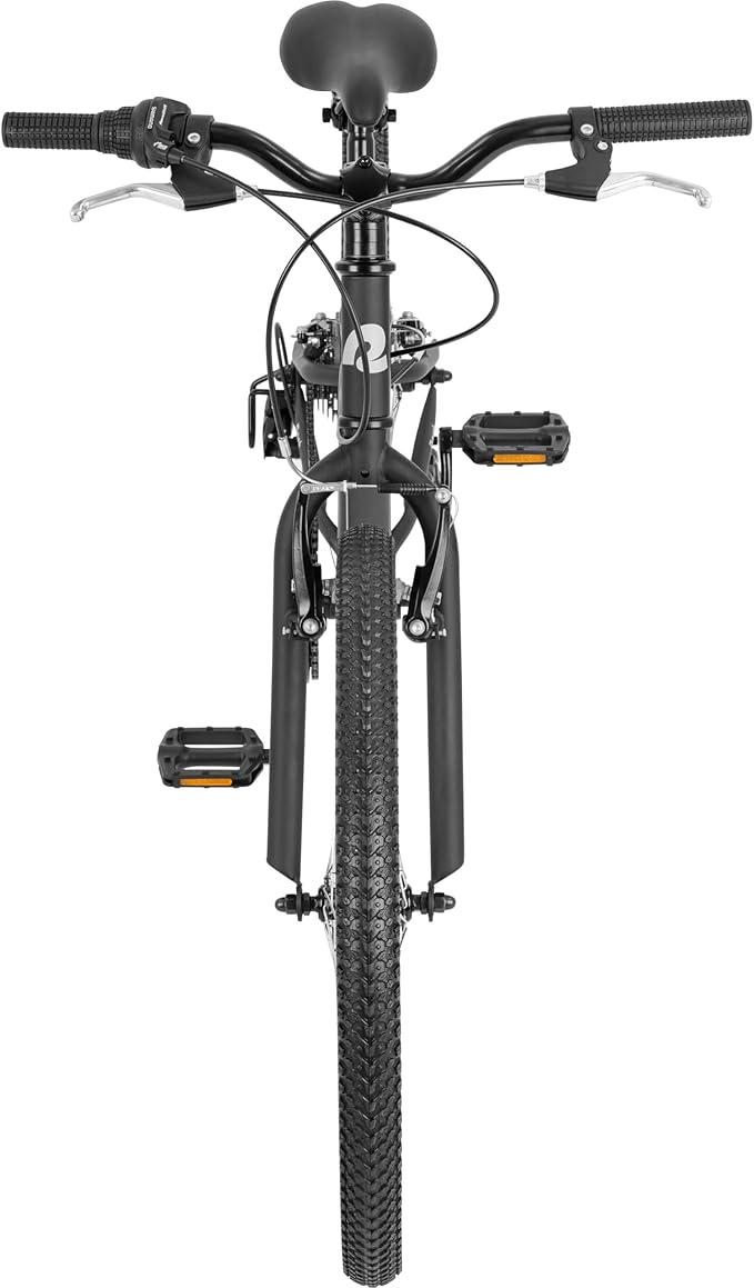 Retrospec Dart 20 & 24 Inch Kids Bike - 7-Speed Hybrid Bicycle for Ages 6-11 with 29in All-Season Tires & Shock Absorption - Adjustable Height Youth Bike with V-Brakes & Smooth Gear Shifting