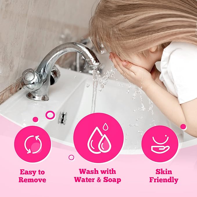 ULOVEME Kids Real Makeup Kit for Little Girls - Real, Non Toxic, Washable Make Up Toy - Umicorn Toys Gift for 3 4 5 6 7 8 9 10 12 Years Old Girls Birthday (Sparkle Umicorn)