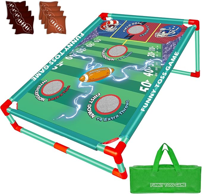 Bean Bag Toss Game for Kids,Outdoor Game for Kids,Family Party Game Birthday Christmas Outdoor Activities