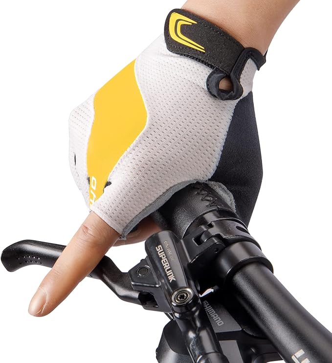 Cycling Gloves for Men Women - Road/Mountain Bike Gloves Anti Slip Shock Absorbing Padded -Bicycle Biking Gloves for Fitness Cycling Training Outdoor Sports