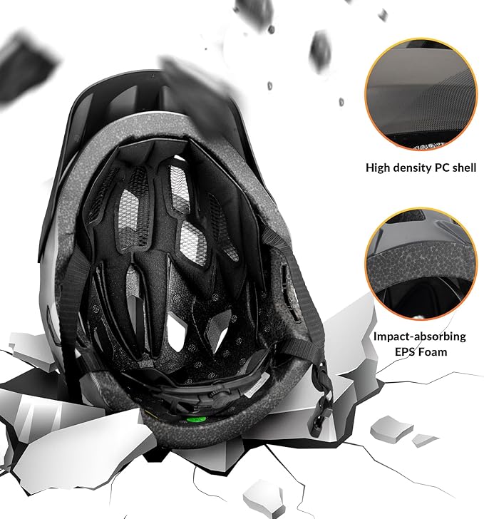 ROCKBROS Kids Bike Helmet Adjustable Detachable Full Face Bike Helmet for Children Bicycle, Skateboard, Scooter, Protective Gear