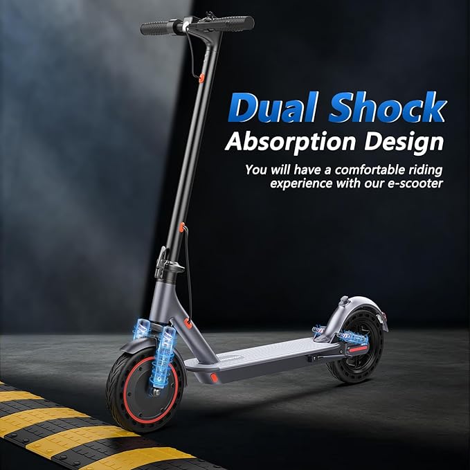 Electric Scooter for Adults, 8.5/10/14" Tires, 19/22Mph, 350W/500W Motor, 21-28 Miles Range, Folding E-Scooter with Dual Suspension,APP(V1/SPRO/MAX/PRO/X1/X1PRO)