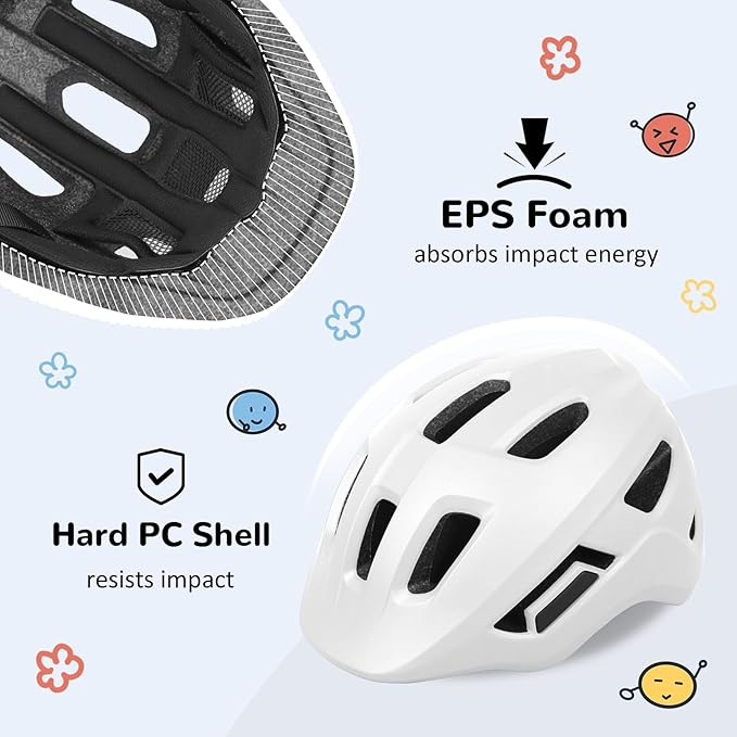 Toddler/Kids Bike Helmet, Adjustable and Multi-Sport, from Infant to Schoolchild, 2 Sizes