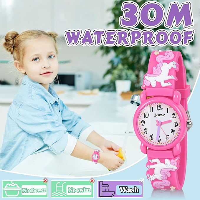 Toddler Watches for Girls - Best Toys Gifts for Girls Age 3 4 5 6 7 8