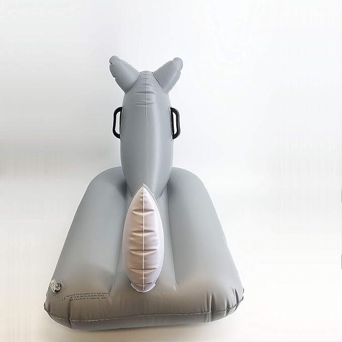 Jet Creations Inflatable Husky Dog Tube Pool floatie ridable Blow up Summer Beach Swimming Pool Party Lounge raft Decorations Toys Kids Adults 38 inch Fun-HUSKYM,Multi