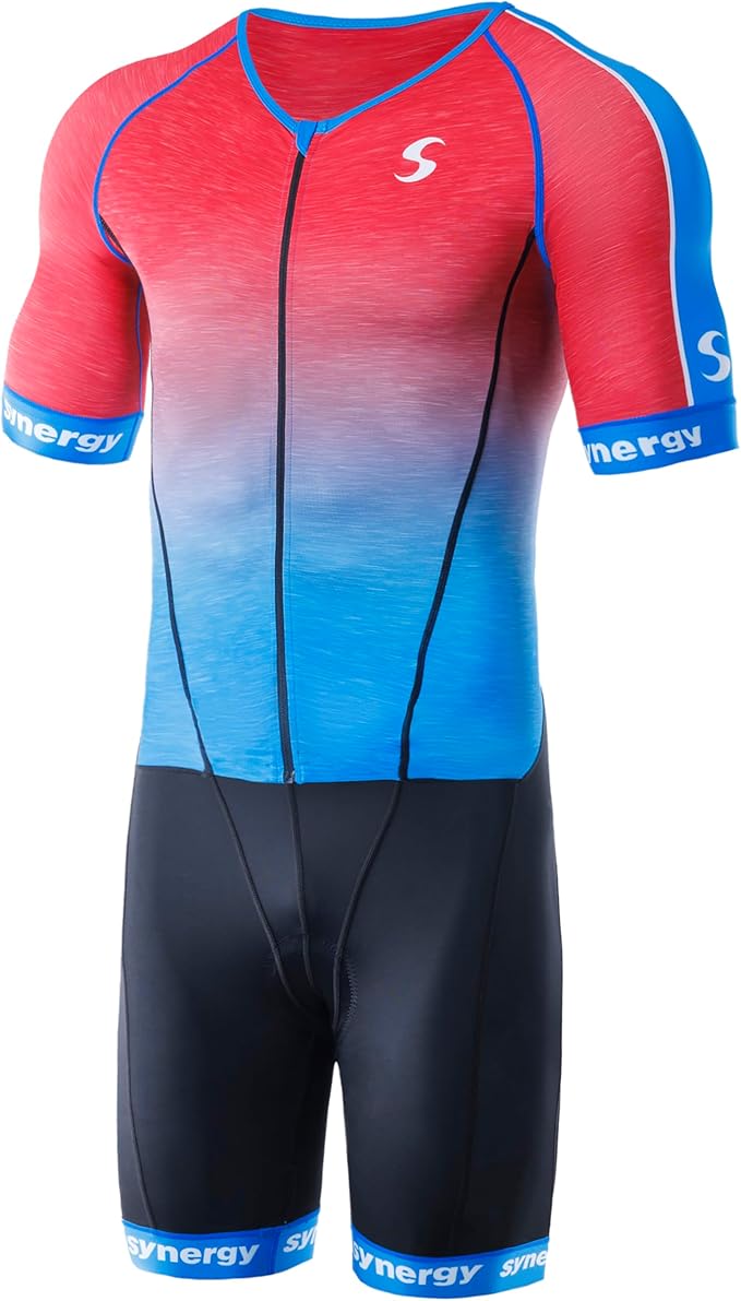 Synergy Triathlon Tri Suit - Men's Pro Short Sleeve Trisuit