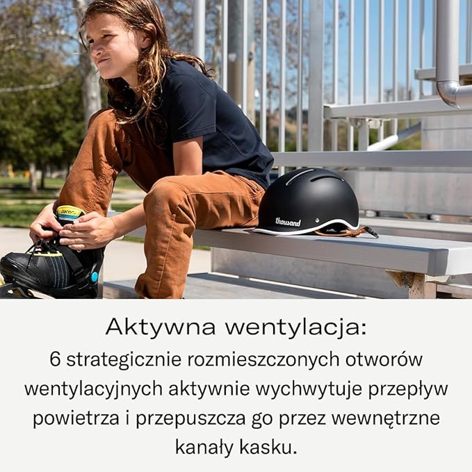 Thousand Kids Helmet – Free Reflective Sticker Pack to Customize, No Pinch Magnetic Buckle, Multi Sport Safety CSPC ASTM CE Certified – Jr Collection