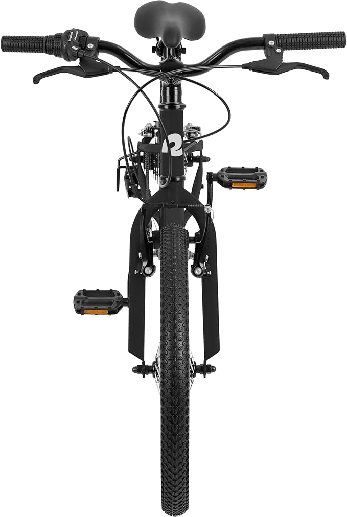 Retrospec Dart 20 & 24 Inch Kids Bike - 7-Speed Hybrid Bicycle for Ages 6-11 with 29in All-Season Tires & Shock Absorption - Adjustable Height Youth Bike with V-Brakes & Smooth Gear Shifting