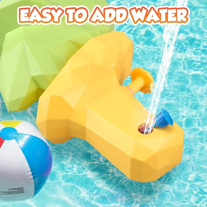 Dolanus Water Gun Toys for Kids 3 4 5 6 7 8 Years Old: Dinosaur Mini Water Guns, Squirt Guns for Kids Ages 4-8, Small Water Gun Party Favors, Outdoor Water Toys