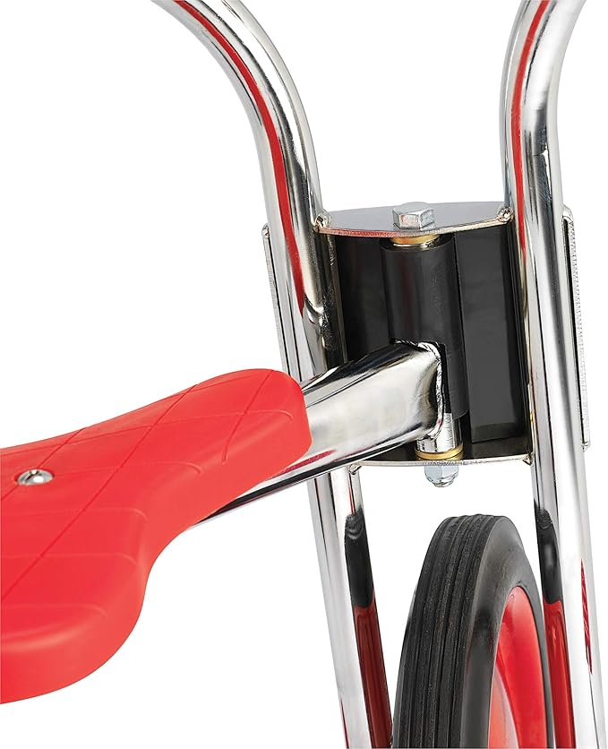 SILVERRIDER Toddler Trike, Kids Tricycle for Preschool, Daycare, Playground Kids Tricycles, Rubber Tires, Silver/Black, 14" Super Cycle