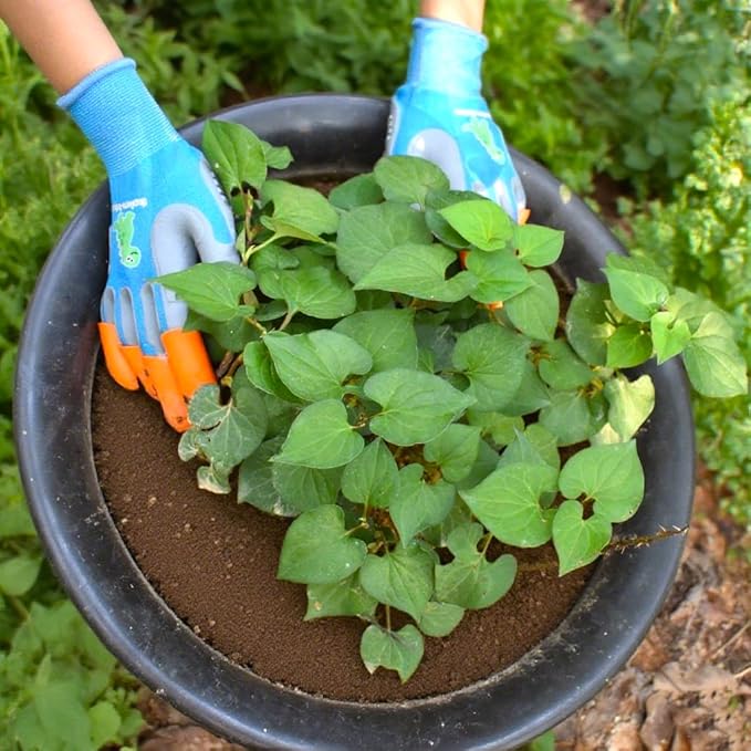 Kids Claw Digging Gloves, Garden & Beach Play Digging Gloves for Children Ages 6-12, Outdoor Exploration