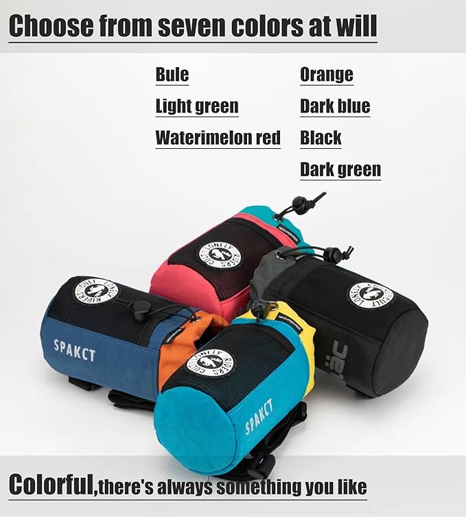 Bike Stem Bag,Bike Handlebar Bag,Top Tube Bike Bag,Waterproof Bicycle Frame Bag,Bike Bags for Bicycles,bicycle basket,Bike Snack Bag, Accessories For cycling (Watermelon Red)