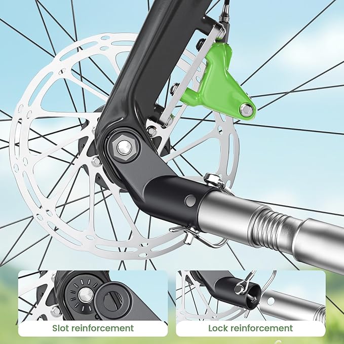 Bike Trailer Hitch, Soliwo Bicycle Trailer Hitch Coupler for Schwinn, Instep Bike Trailer, Bike Trailer Adapter Attachment for Kids, Pet Bicyle, Cargo Bike Trailer, etc