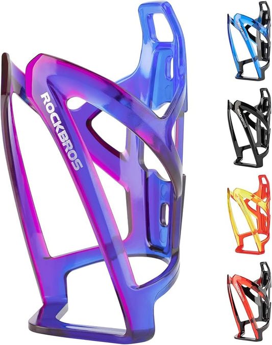 ROCKBROS Bike Water Bottle Holder Ultra-Light Bicycle Bottle Cages with Screws Tool, Universal Bike Cup Holder Rack for Road MTB Bikes…