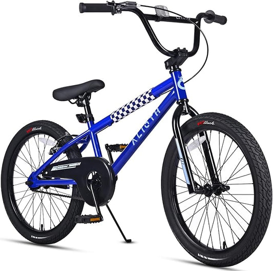 12 14 16 20 Inch Kids Bike BMX Style Bicycle with Training Wheels for 2-14 Years Old Toddlers Boys Girls Coaster Brake Multiple Colors