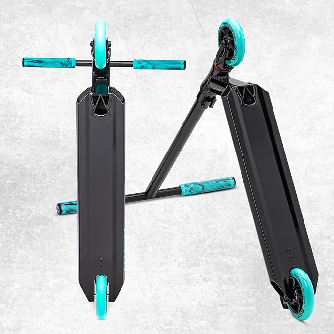 Sequel Ignite Stunt Scooter, Pro Complete Trick Scooter for Kids 8+, Beginner Skatepark BMX Scooter