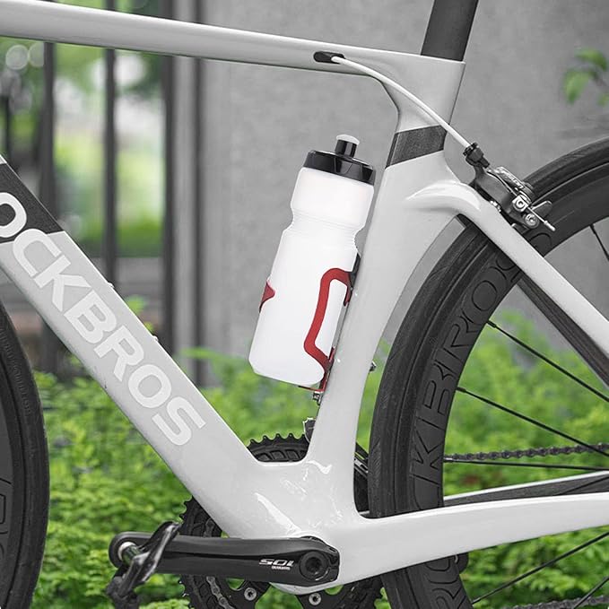 Squeeze Sports Water Bottle, 24oz Leak-Proof BPA-Free Cycling Water Bottles, Suitable for Cycling Gym Hiking Outdoor Sports.(clear)………