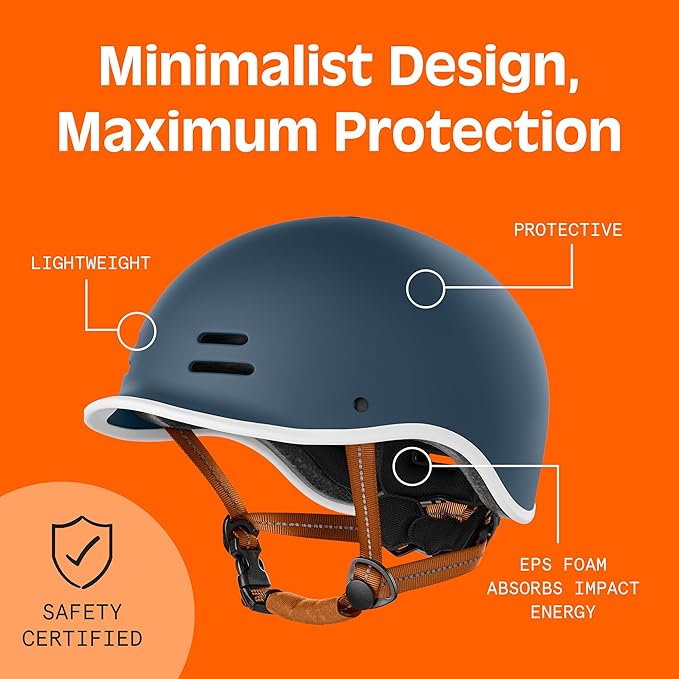 Retrospec Remi Adult Bike Helmet for Men & Women - Bicycle Helmet for Commuting, Road Biking, Skating with Adjustable Dial