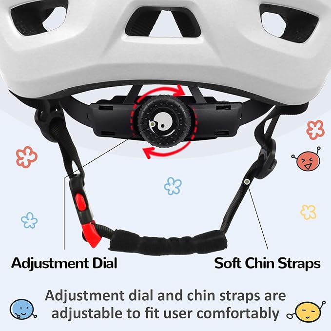 Toddler/Kids Bike Helmet, Adjustable and Multi-Sport, from Infant to Schoolchild, 2 Sizes