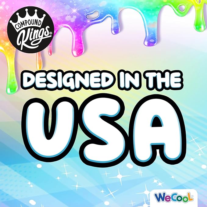 Compound Kings Fluffy Butter Cloudz Scented Large Slime Bucket for Kids – Soft, Squishy, Non-Toxic Sensory Toy | Pink Cotton Candy Slime Gift